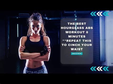 Hourglass Abs Workout 8 minutes **repeat this to cinch your waist